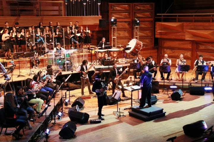 La Orquesta de Rock Sinfónico Simón Bolívar engloba en su repertorio sub géneros del rock