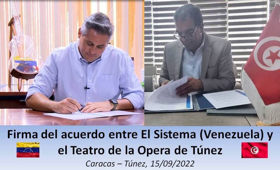 Acuerdo De Entendimiento Entre El Teatro De La Ópera De Túnez Y El Sistema
