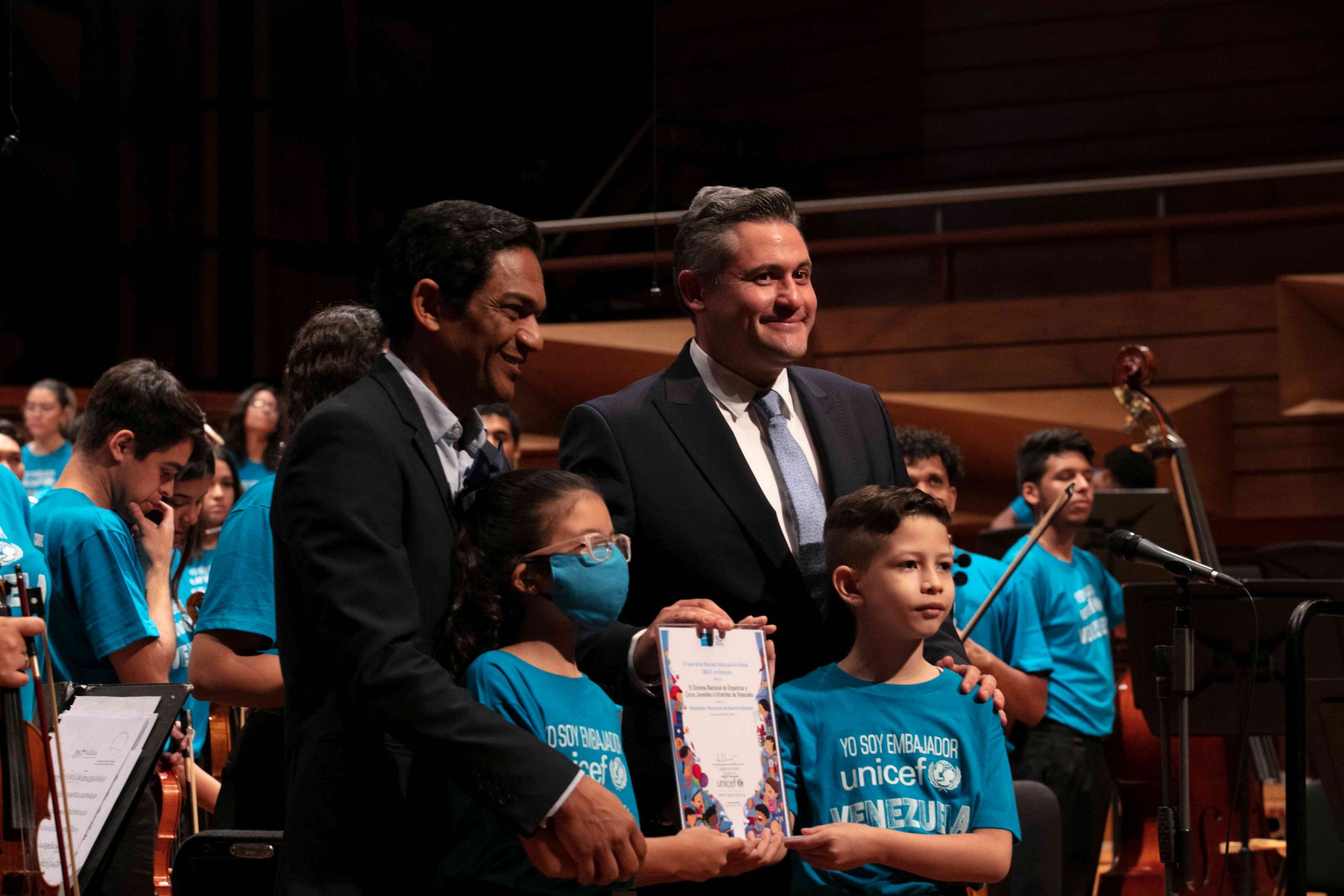 UNICEF Ratifica A El Sistema Nacional De Orquestas Y Coros Juveniles E Infantiles De Venezuela Como Embajador De Buena Voluntad Por Los Derechos De La Infancia