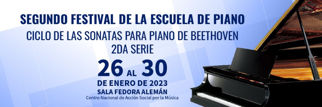 El Sistema invita a la segunda edición del Festival de la Escuela de Piano
