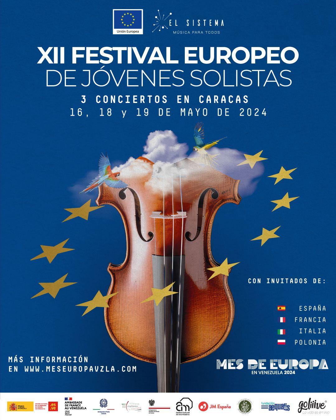 Cuatro Músicos Europeos Llegan A Caracas Para La Nueva Edición Del Festival Europeo De Jóvenes Solistas