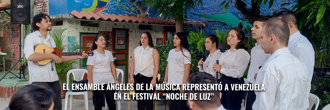 El Ensamble Ángeles de la Música representó a Venezuela en el Festival “Noche De Luz”