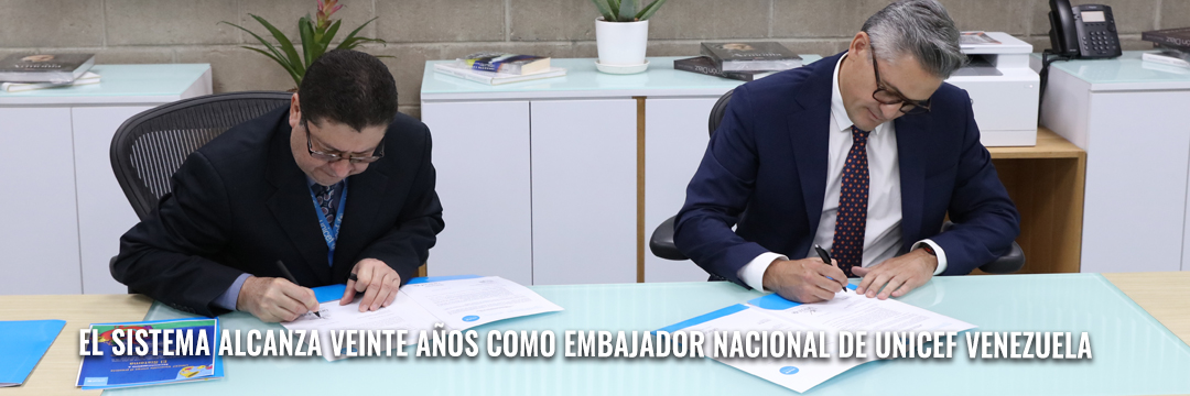 El Sistema alcanza veinte años como Embajador Nacional de UNICEF Venezuela