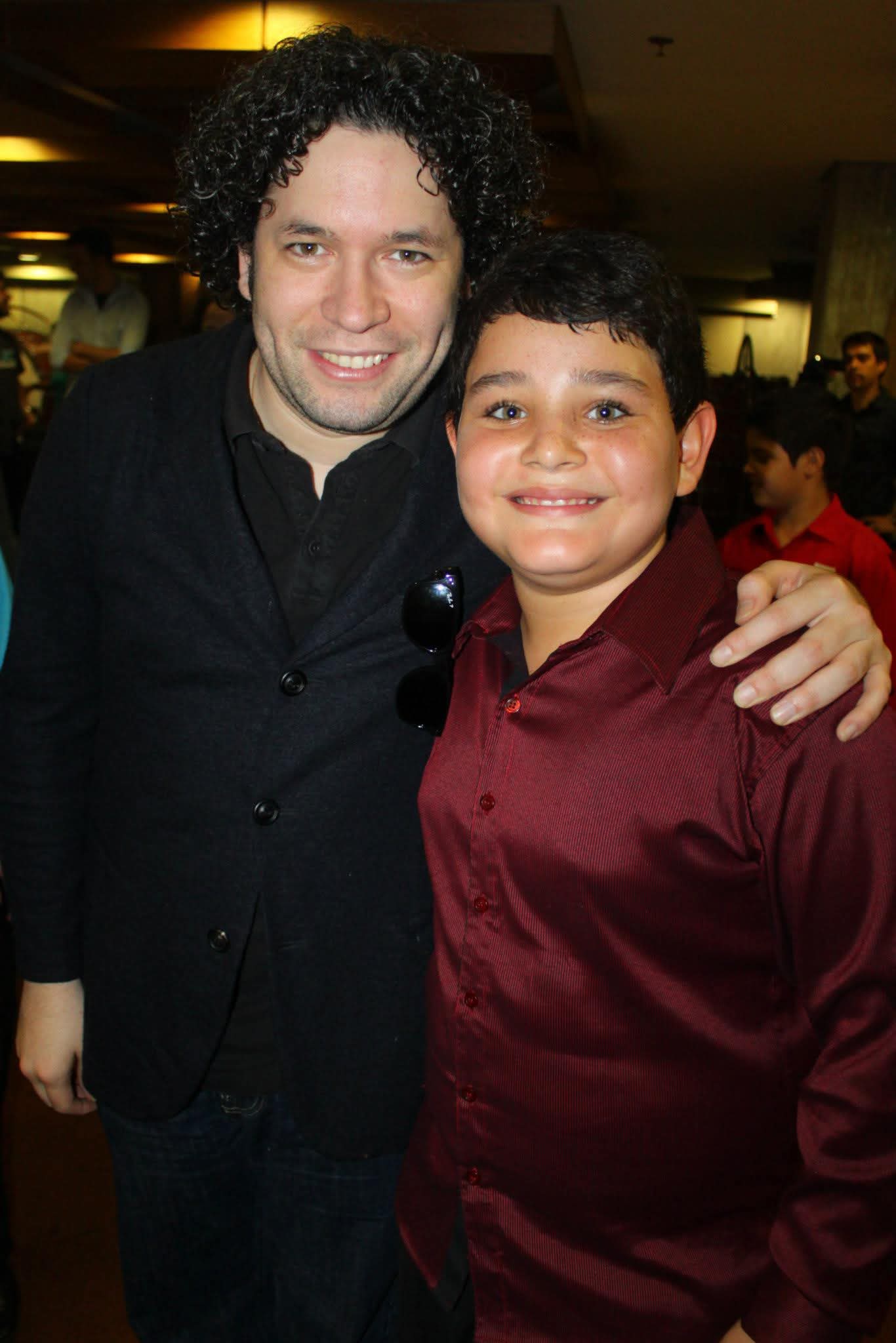 Gustavo Dudamel Y Andrés Gómez
