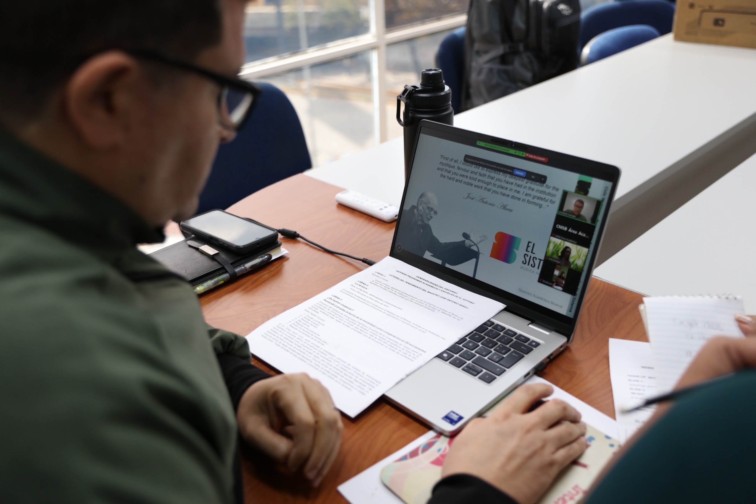 El Sistema Brinda Un Espacio Para El Intercambio Académico Y Musical