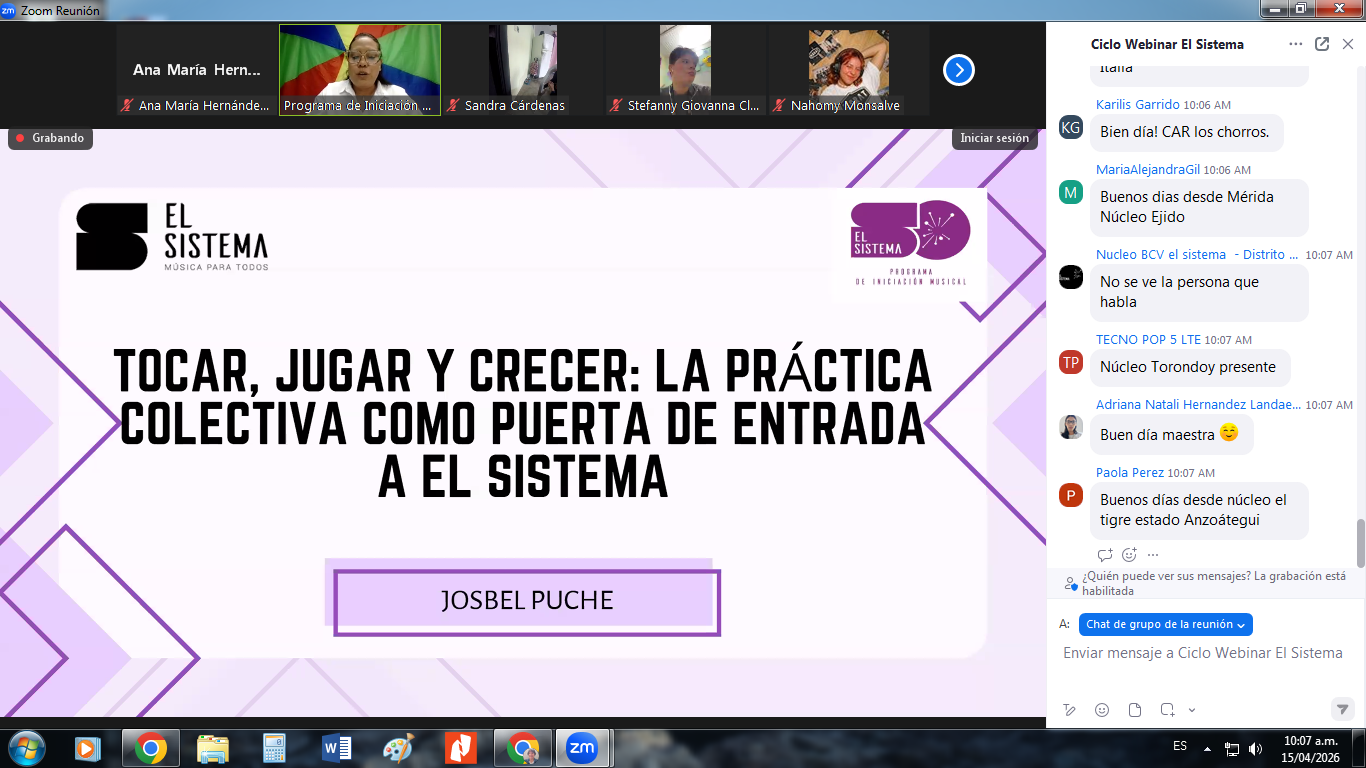 Webinar – Programa De Iniciación Musical (1)