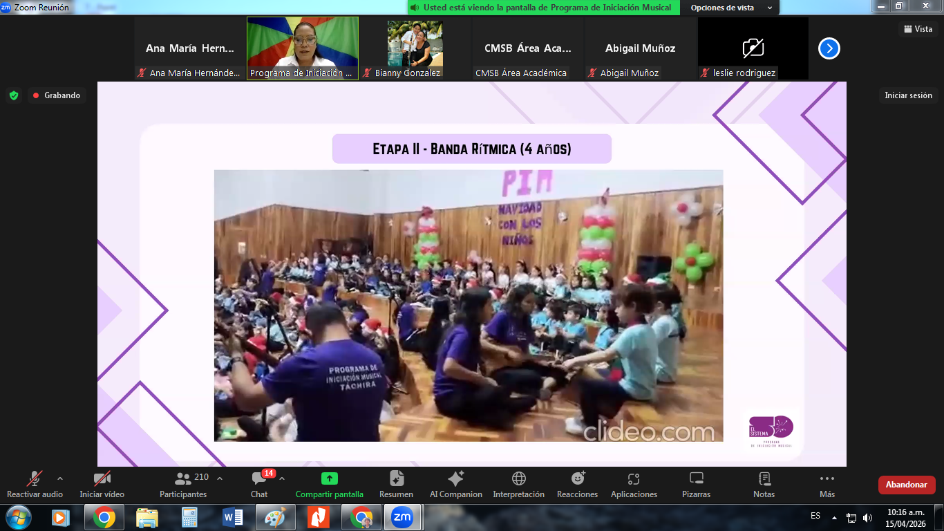 Webinar – Programa De Iniciación Musical (8)